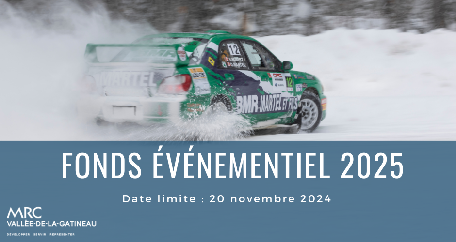 Fonds événementiel date 20 novembre 2024